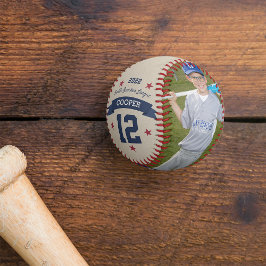 Foto für personalisierte Spieler und Anzahl Baseba Baseball