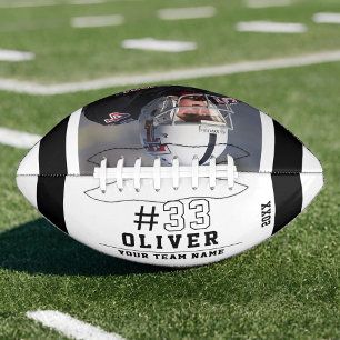 Foto für Schwarzweiß-Namen Football