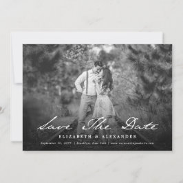 Foto für Vintages Handschriftenschreiben Save the  Date