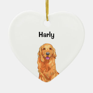 Foto für Wasserfarben - Geschenk für Labrador Keramik Ornament