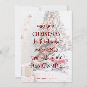 Foto für Weihnachten Künstlerischer Text