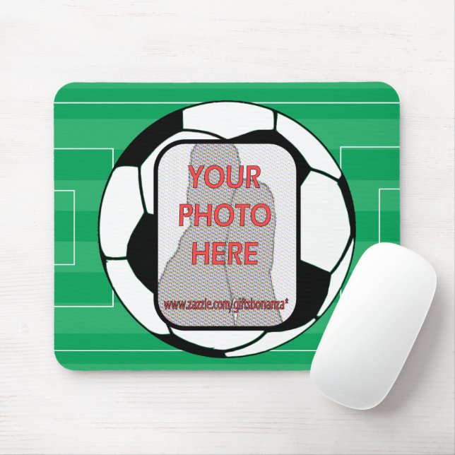 Foto Fußball-Mousepads nach Maß Mousepad (Mit Mouse)