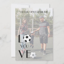 Foto Fußball Valentine Moderner Spaß