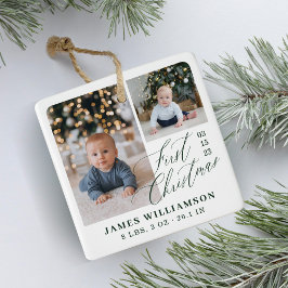 Foto Gallery für die erste Weihnachtsgeburt des Ki Keramikornament