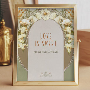 Foto Gästebuch Vintage Jugendstil-Signatur von Muc