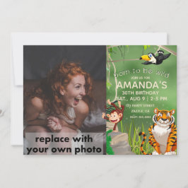 Foto Geboren, Wildtiere zu sein Einladung