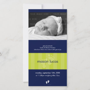 FOTO-GEBURTS-MITTEILUNG:: glückliche Füße 12P Ankündigung