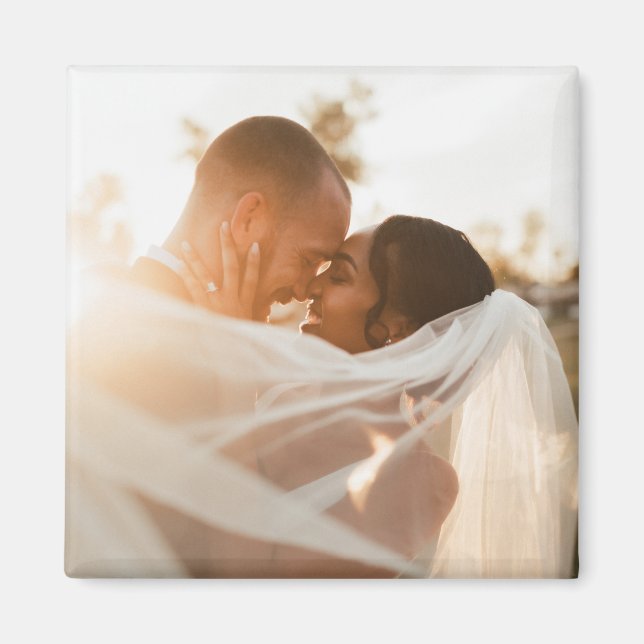 Foto-Gedächtnis Hochzeitssache Magnet (Vorne)