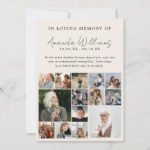 Foto Gedenkfeier - 15 FotoCollage