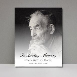 Foto Gedenkfeier Totenbeerdigung Poster