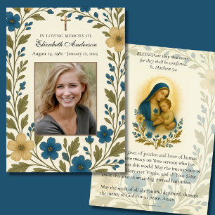 Foto-Gedenkgebet zur katholischen Beerdigung Ankündigung