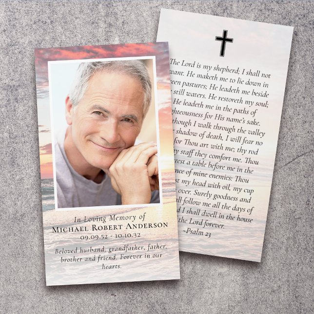 Foto-Gedenkkarte für Sunset (Von Creator hochgeladen)