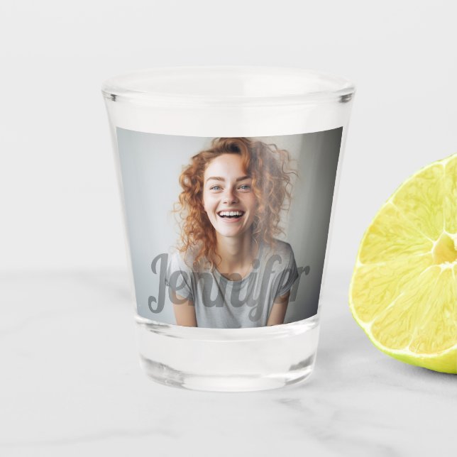 Foto-Gedenkstätte Schnapsglas (Vorderseite)