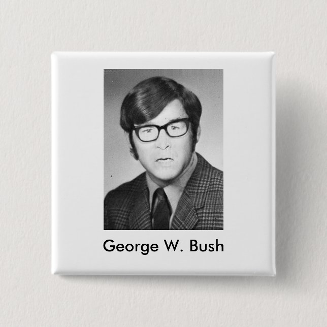 Foto Georges W. Bush Yearbook Button (Vorderseite)