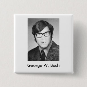 Foto Georges W. Bush Yearbook Button
