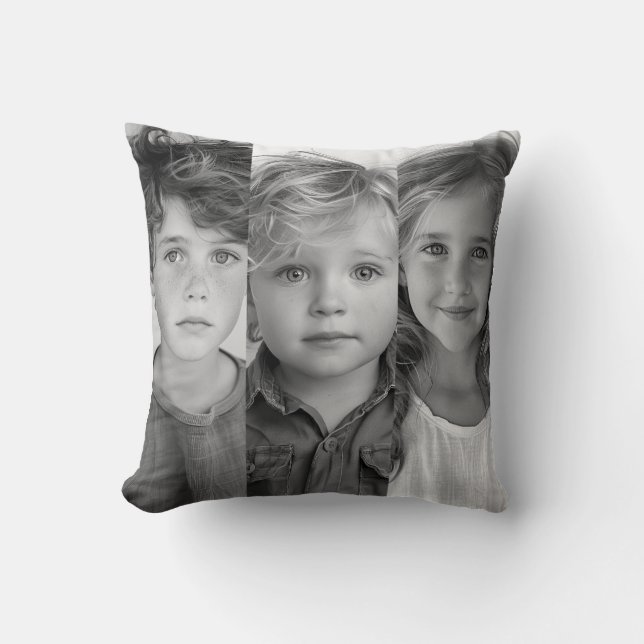 Foto-Geschenk für Enkel oder Kinder Kissen (Vorderseite)