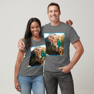 Foto Geschenk   Modernes Personalisiertes Foto T-Shirt
