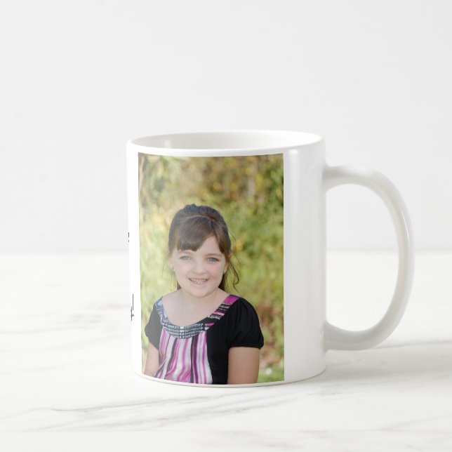 Foto-Geschenk-Tasse KRW kundenspezifische mit Tasse (Rechts)