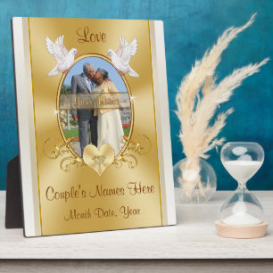 Foto, Geschenk zum 50. Geburtstag, Plaques Fotoplatte