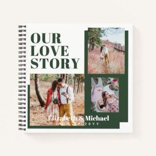 FOTO Geschenke für Neukunden UNSERE LIEBE GESCHICH Notizbuch