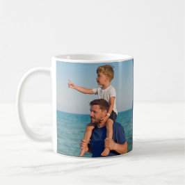 Foto-Geschenke für Papa Aufkleber Kaffeetasse