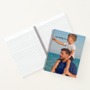 Foto-Geschenke für Papa Aufkleber Notizbuch