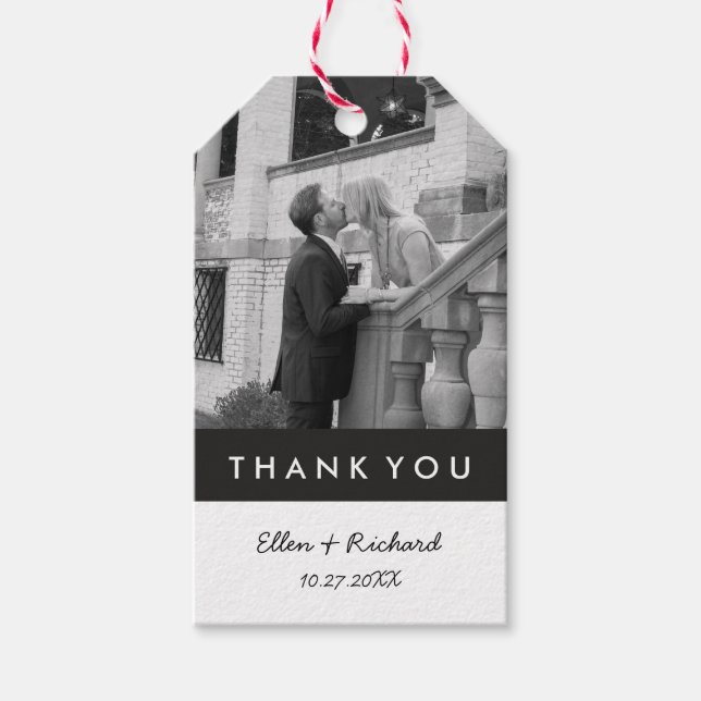 Foto-Geschenketiketten Geschenkanhänger (Vorderseite)