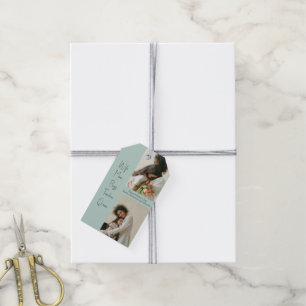 Foto-Geschenkmarke für Muttertag - Personalisiert Geschenkanhänger