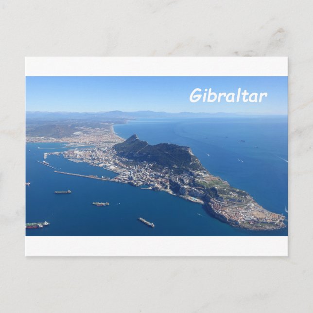 Foto Gibraltar Postkarte (Vorderseite)