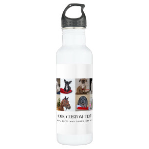 FOTO GIFTS VORLAGEN FAMILIENFREUNDE PETS CUSTOM EDELSTAHLFLASCHE