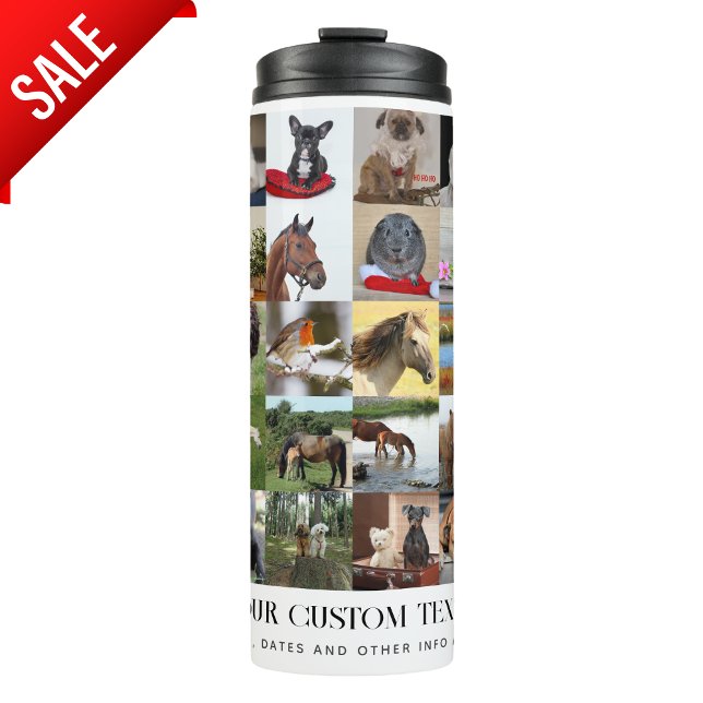 FOTO GIFTS VORLAGEN FAMILIENFREUNDE PETS CUSTOM THERMOSBECHER (Von Creator hochgeladen)