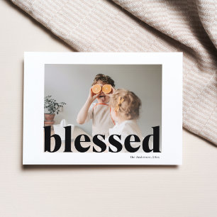 Foto Glückliches Erntedankfest gesegnet Postkarte