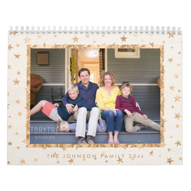 Foto Golden Stars Kalender (Titelbild)