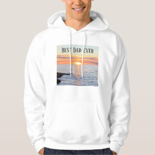 Foto Goldener Sonnenuntergang und Ozean Der beste Hoodie