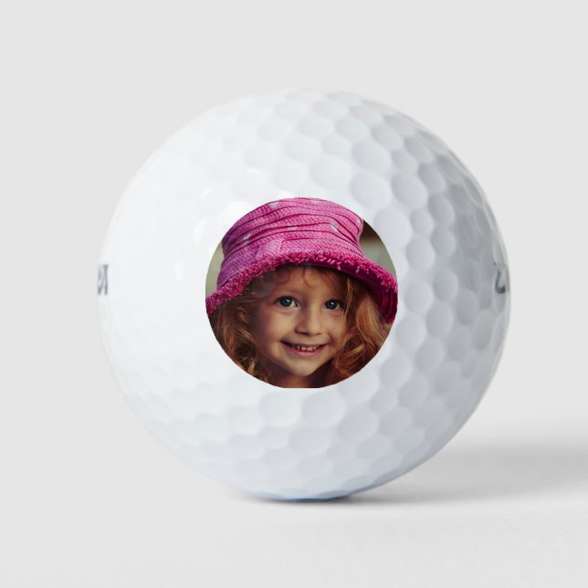 FOTO GOLF BALLS custom Golfball (Vorderseite)