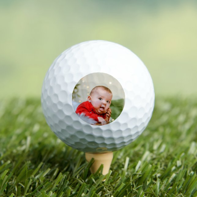 Foto Golf Balls - Personalisiertes Geschenk für Go Golfball (Insitu T-Shirt)