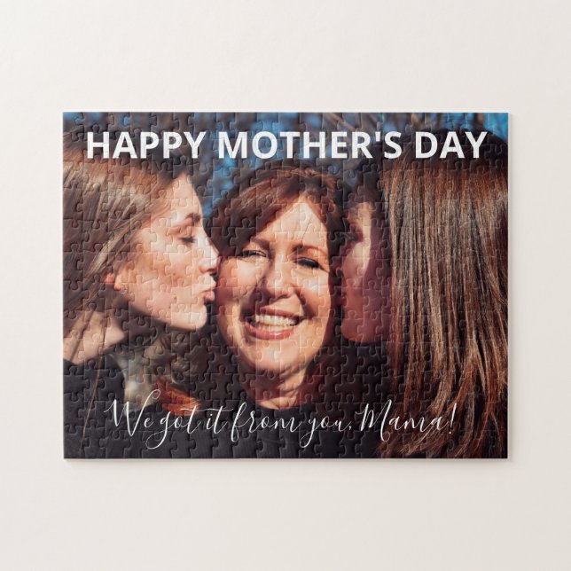 Foto Got es vom Mama Happy Mother Day Puzzle (Horizontal)