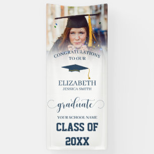 Foto Graduate Class of 20XX Abschluss Door Banner