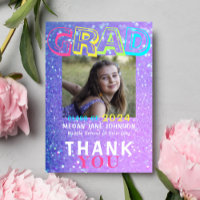 Foto Graduate Girl 8. Grad Typografie
