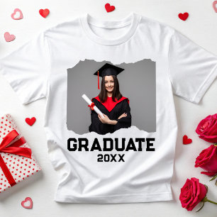 Foto Graduate Retro Senior Class of 2025 T-Shirt