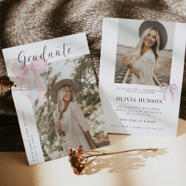 Foto Graduation Party Einladung Ankündigung