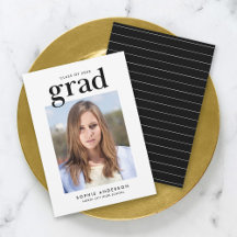 Foto Grand Ankündigung von Schwarz und Weiß