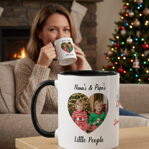 Foto Grandkids Christmas Personalisieren Tasse