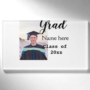 Foto gratulieren Ihrem Namen modern Namenschild