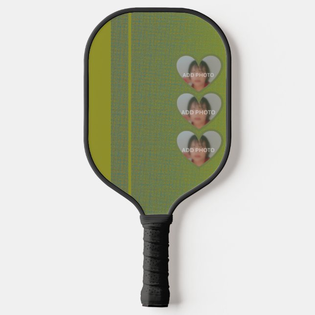 Foto Green Pickleball Paddle hinzufügen (Rückseite)