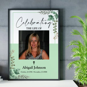 Foto Greenery feiert Lebensbeerungspposter Poster