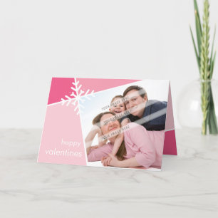 FOTO GREETING CARD :: moderista snowflake L4 Feiertagskarte