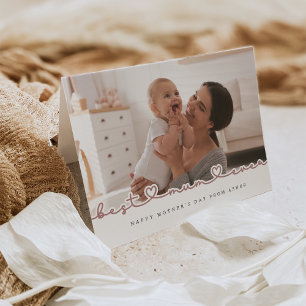 Foto-Grußkarte für die beste Mutter am Tag Karte