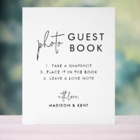 Foto Guest Book White Wedding