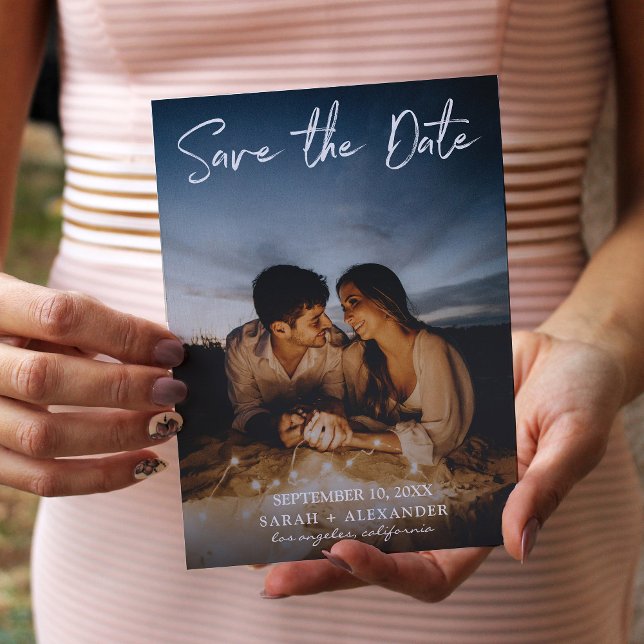 Foto - Handschrift Save the Date V2 Einladung (Von Creator hochgeladen)